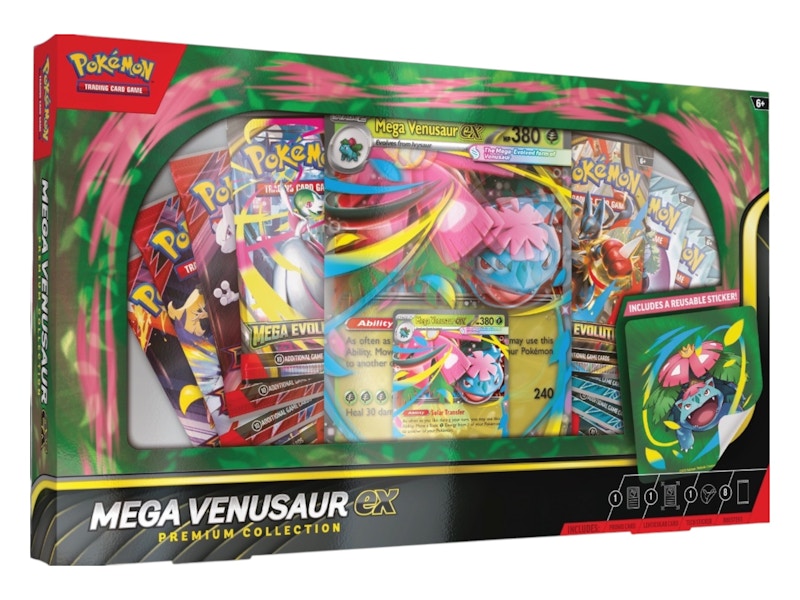 2025 Pokémon Mega Evolution Venusaur ex Premium Collection