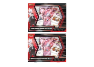 2025 Pokémon Scarlet & Violet Destined Rivals Team Rocket’s Mewtwo EX Box 2x Lot