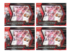 2025 Pokémon Scarlet & Violet Destined Rivals Team Rocket’s Mewtwo EX Box 4x Lot