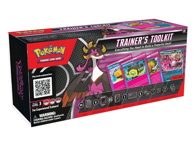 2025 Pokémon Scarlet & Violet Trainer’s Tool Kit Box