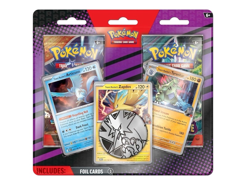 2025 Pokémon Team Rocket’s 2 Booster Blister Pack