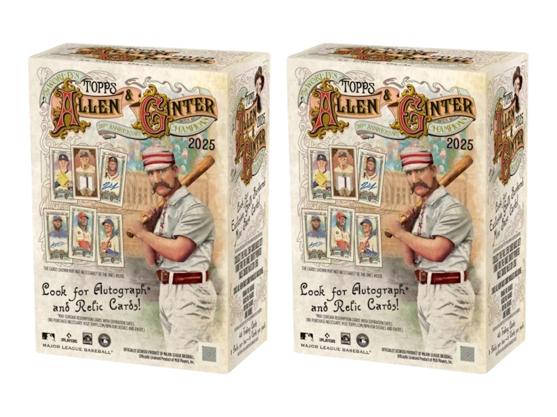 2025 Topps Allen & Ginter Baseball Blaster Box 2x Lot