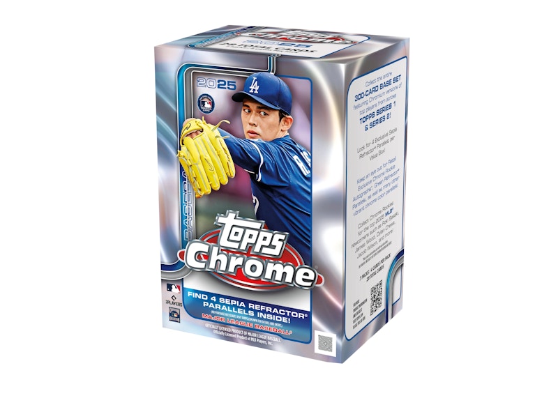 2025 Topps Chrome Baseball Value Box
