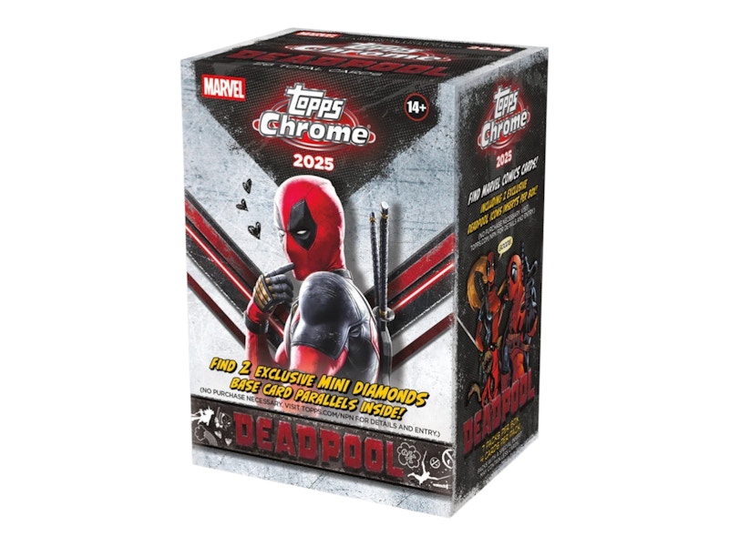 2025 Topps Chrome Deadpool Value Box
