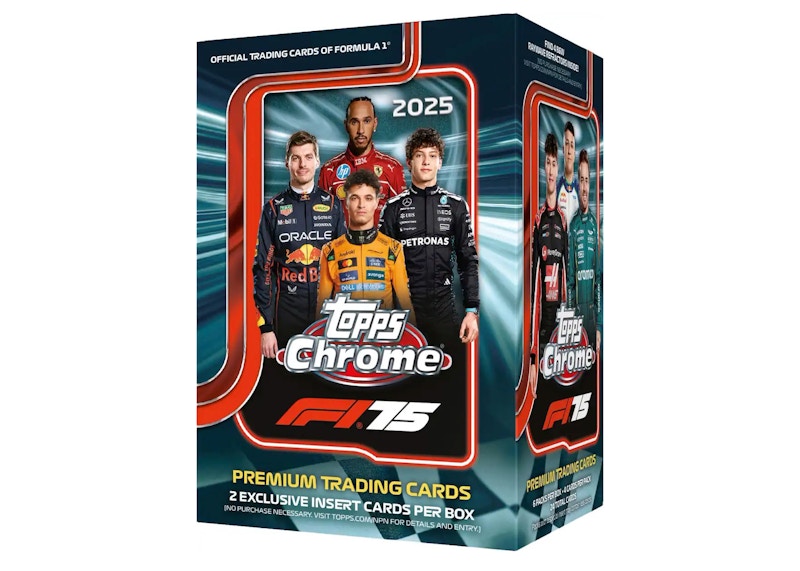 2025 Topps Chrome Formula 1 Blaster Box
