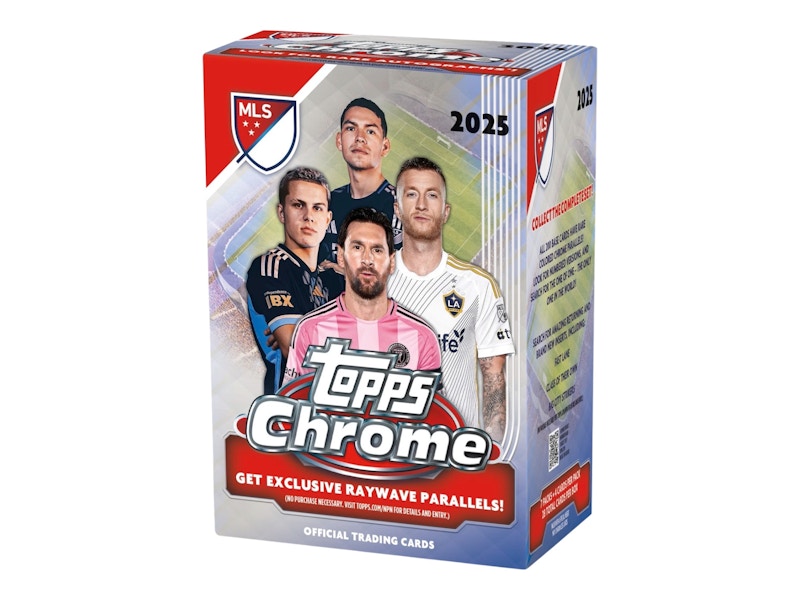 2025 Topps Chrome MLS Blaster Box