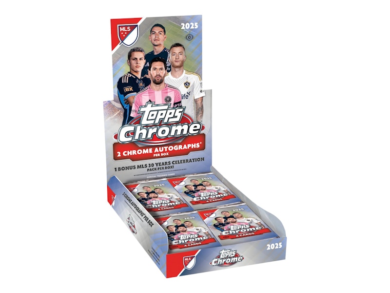 2025 Topps Chrome MLS Hobby Box