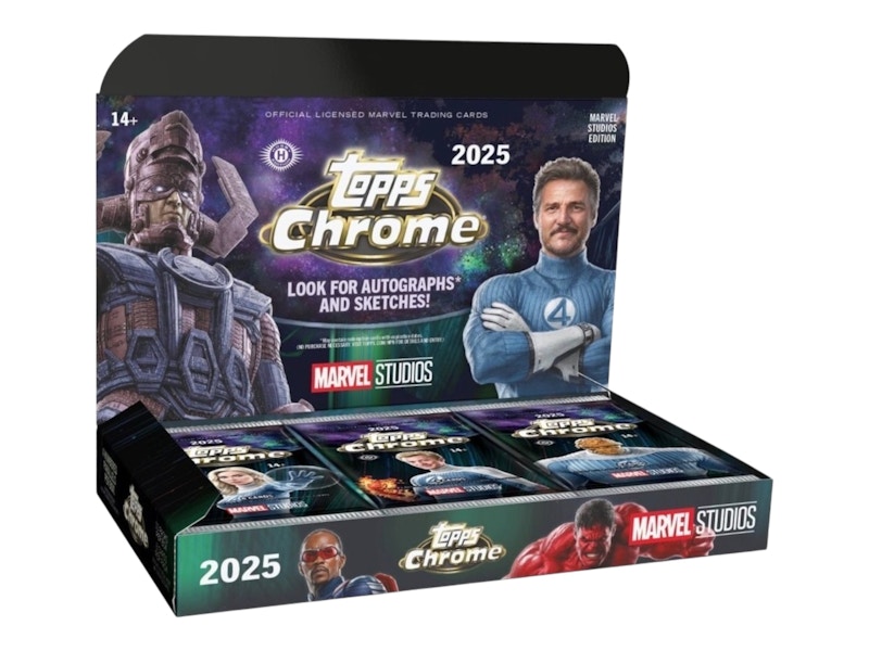 2025 Topps Chrome Marvel Studios Hobby Box