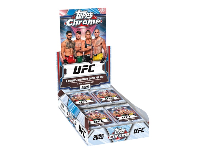 2025 Topps Chrome UFC Hobby Box