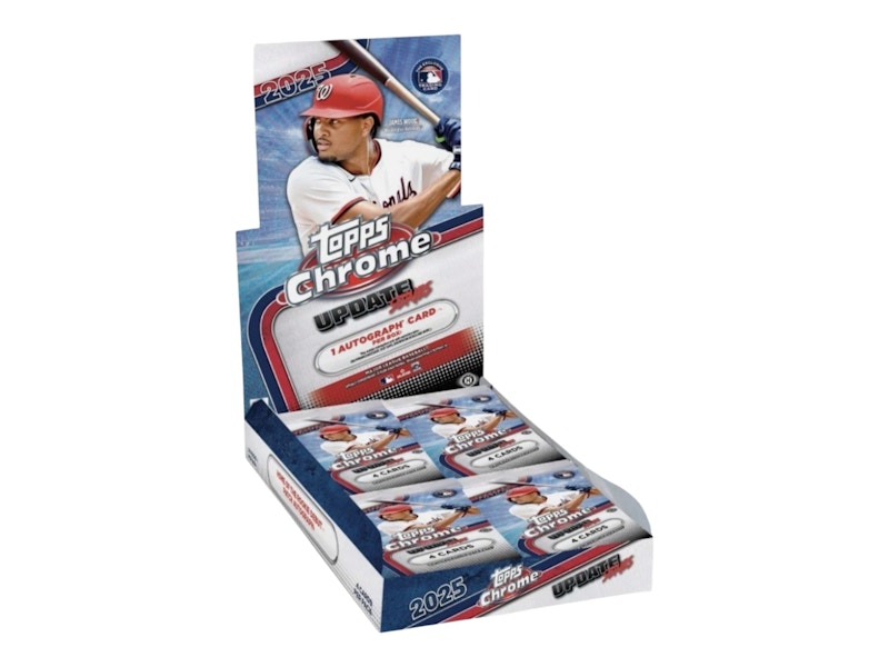 2025 Topps Chrome Update Series Baseball Hobby Box