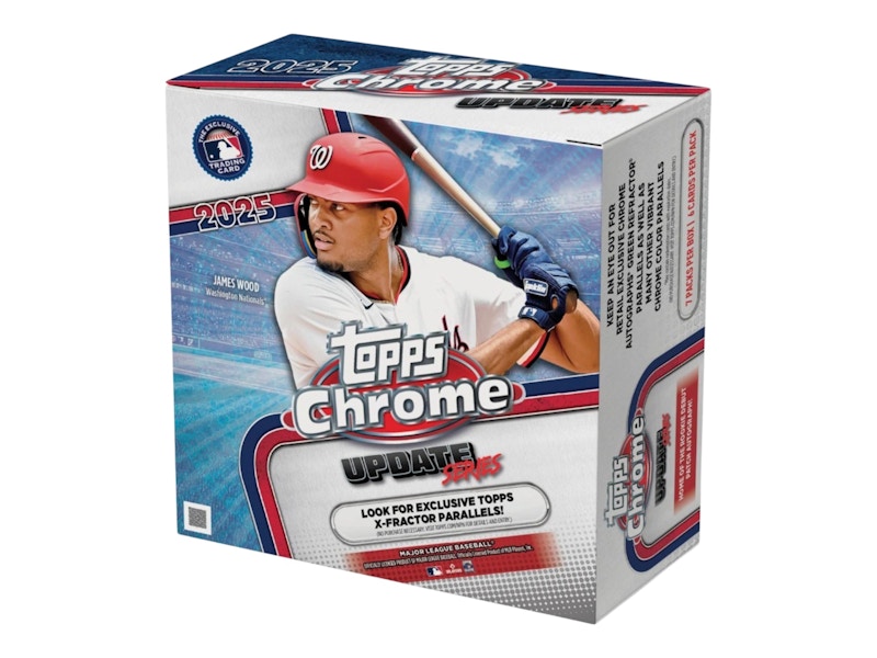 2025 Topps Chrome Update Series Baseball Mega Box