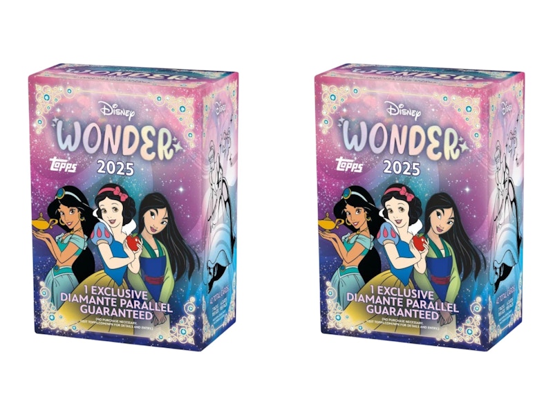 2025 Topps Disney Wonder Blaster Box 2x Lot