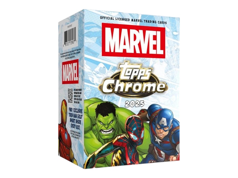 2025 Topps Marvel Comics Chrome Value Box
