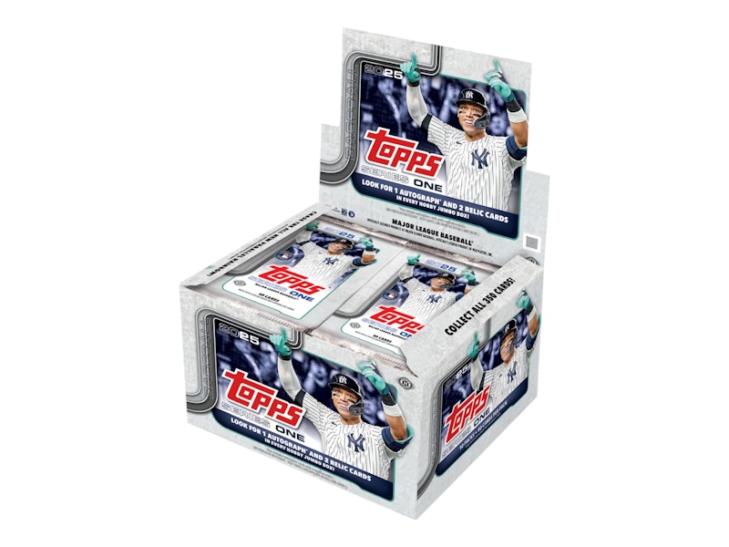 2025 Topps Series 1 Baseball Jumbo Box