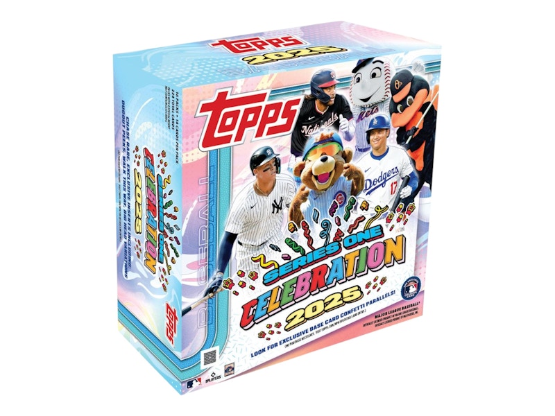 2025 Topps Series 1 Celebration MLB Baseball Mega Box