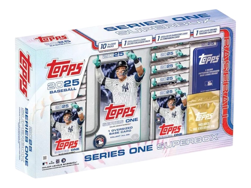2025 Topps Series One Baseball Super Box