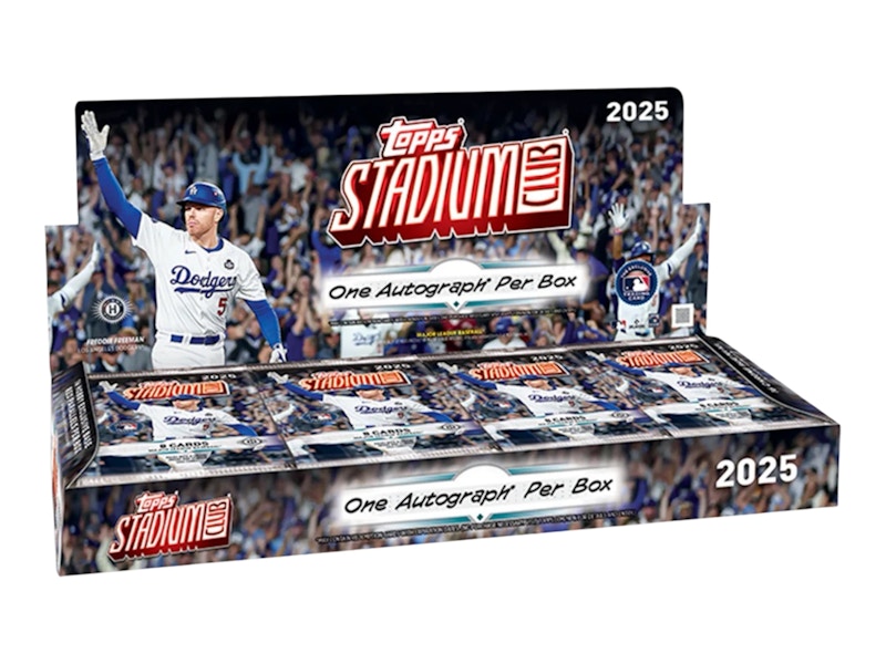 2025 Topps Stadium Club Baseball Hobby Box