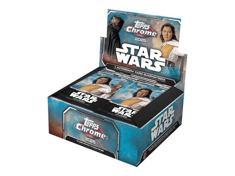 2025 Topps Star Wars Chrome Hobby Box