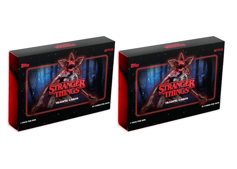 2025 Topps Stranger Things Hobby Box 2x Lot