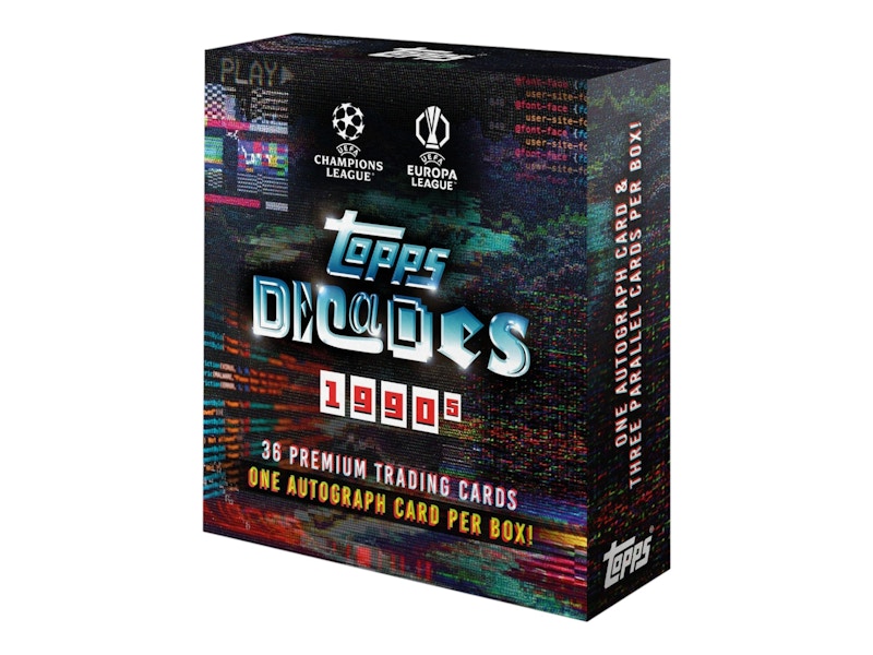 2025 Topps UCC Decades 1990’s Hobby Box