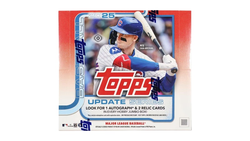 2025 Topps Update Series Baseball Hobby Jumbo Box
