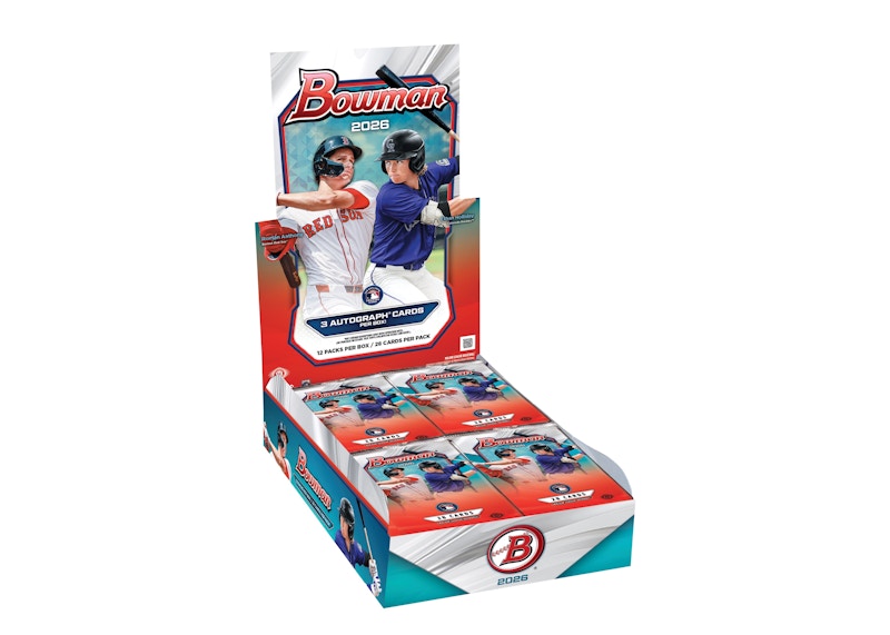 2026 Bowman Baseball Jumbo Box