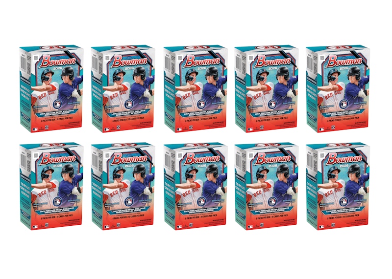 2026 Bowman Baseball Value Box 10x Lot