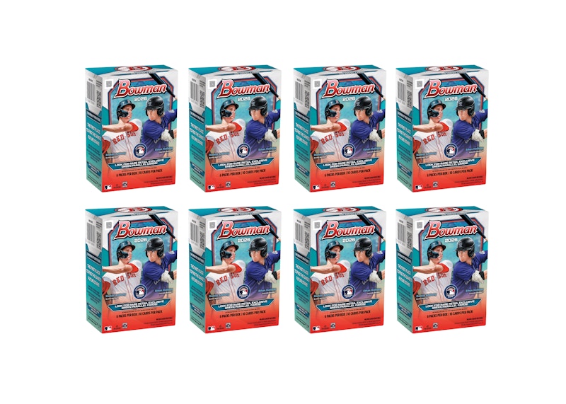 2026 Bowman Baseball Value Box 8x Lot