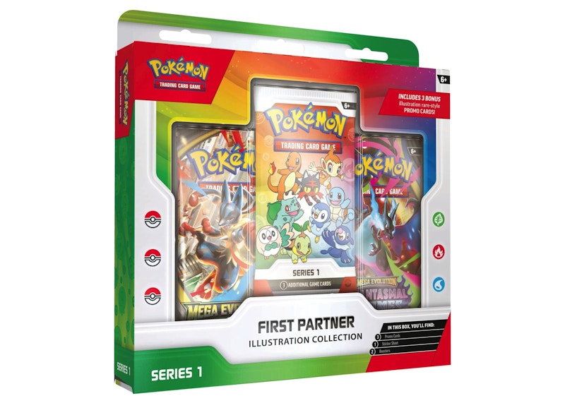 2026 Pokémon First Partner Illustration Collection Series 1 Box