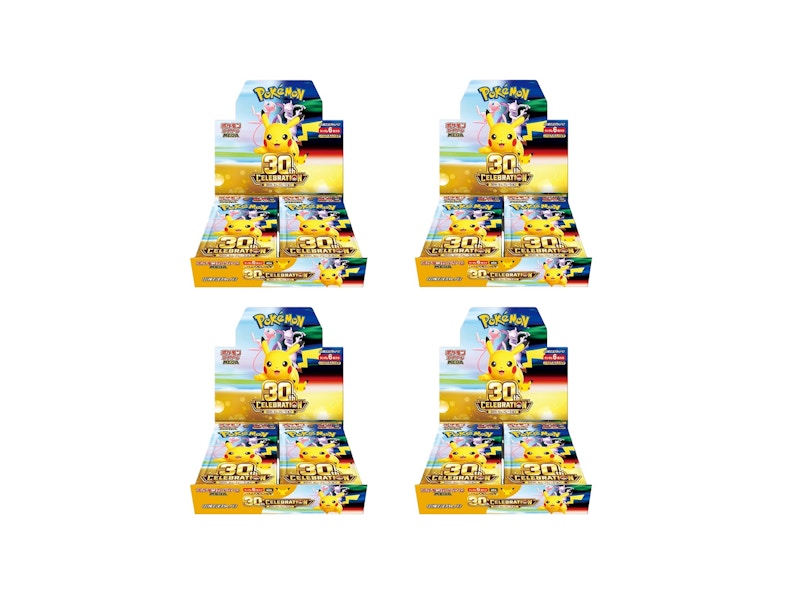 2026 Pokémon Mega Evolution 30th Celebration Booster Box 4x Lot