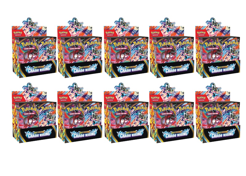 2026 Pokémon Mega Evolution Chaos Rising Booster Box 10x Lot