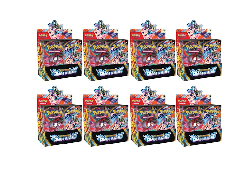 2026 Pokémon Mega Evolution Chaos Rising Booster Box 8x Lot
