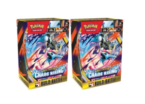 2026 Pokémon Mega Evolution Chaos Rising Build and Battle Box 2x Lot