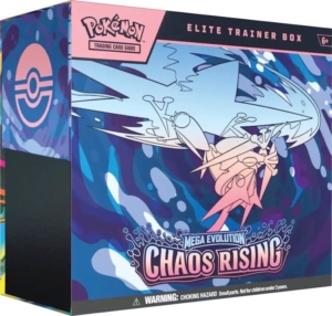 2026 Pokémon Mega Evolution Chaos Rising Elite Trainer Box