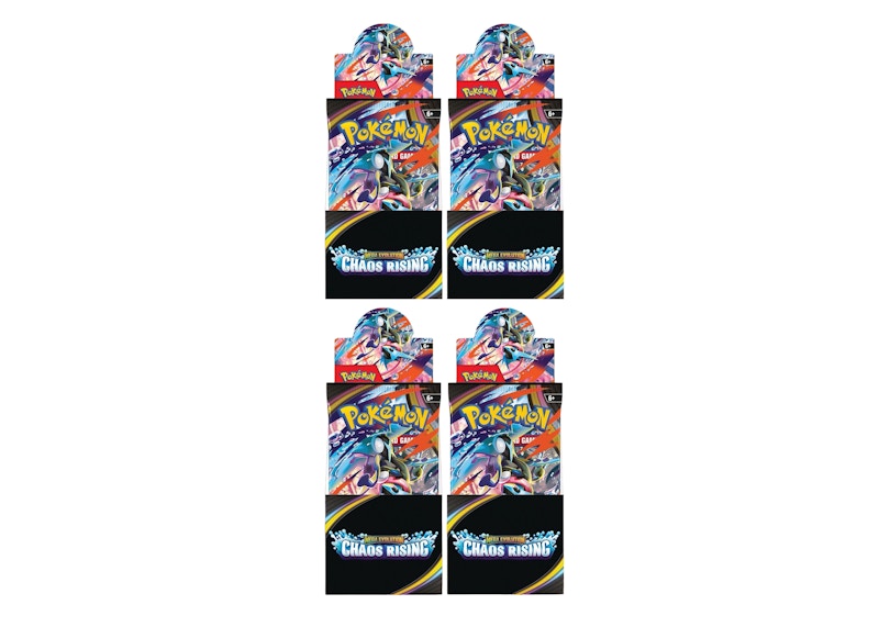 2026 Pokémon Mega Evolution Chaos Rising Half Booster Box 4x Lot
