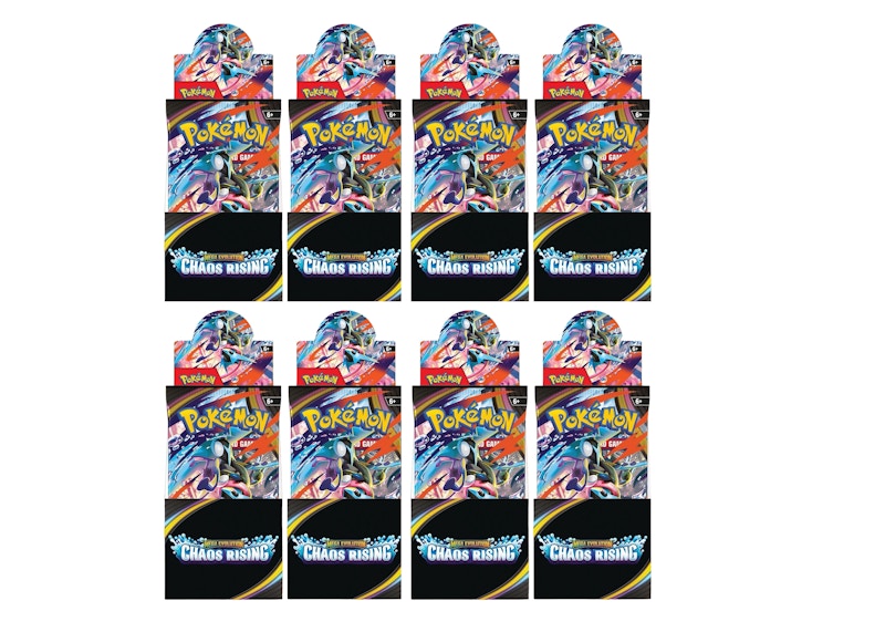 2026 Pokémon Mega Evolution Chaos Rising Half Booster Box 8x Lot