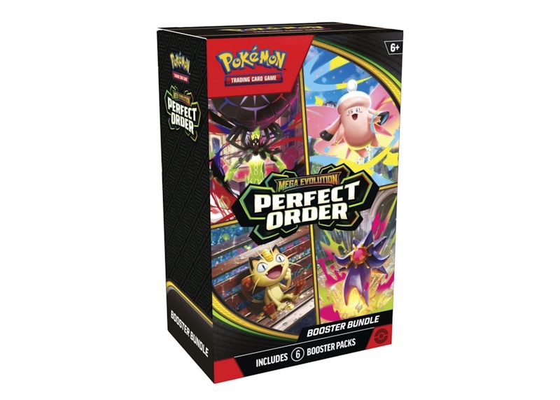 2026 Pokémon Mega Evolution Perfect Order Booster Bundle