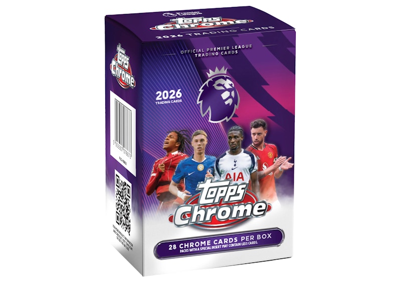 2026 Topps Chrome Premier League Value Box