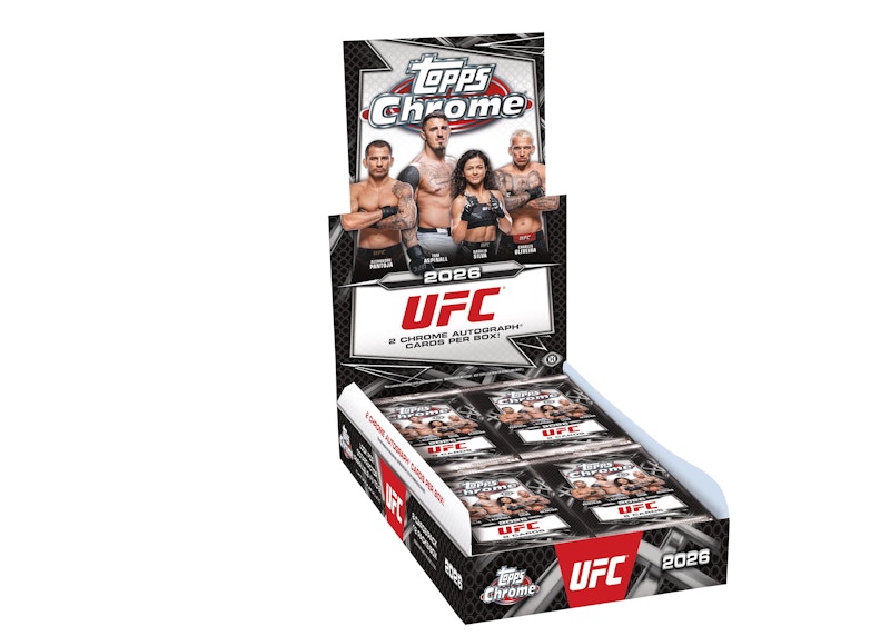 2026 Topps Chrome UFC Hobby Box