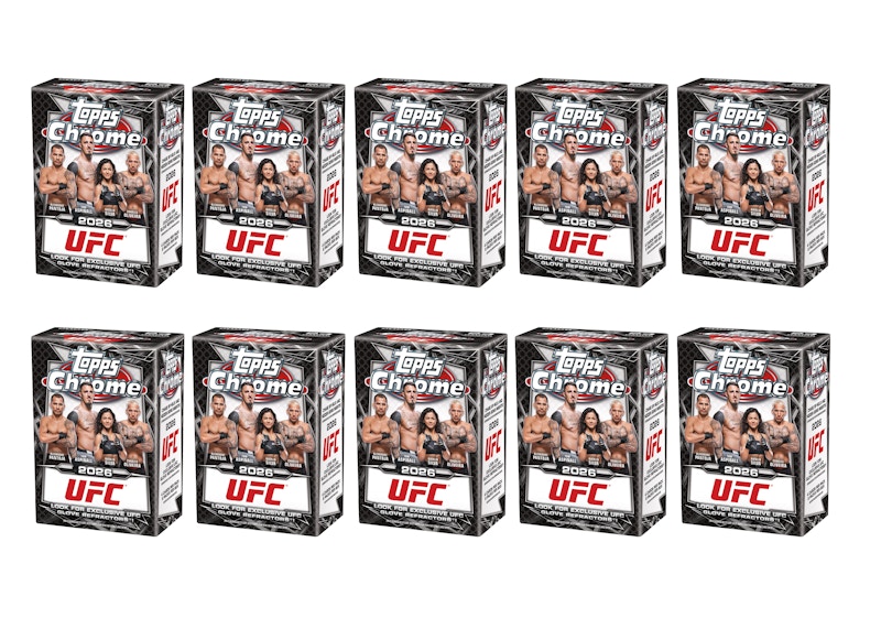 2026 Topps Chrome UFC Value Box 10x Lot