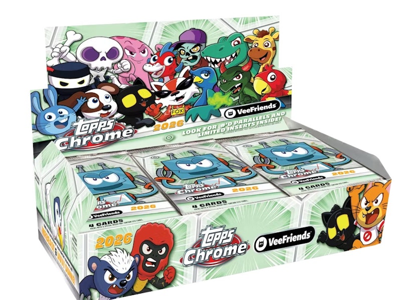 2026 Topps Chrome VeeFriends Hobby Box