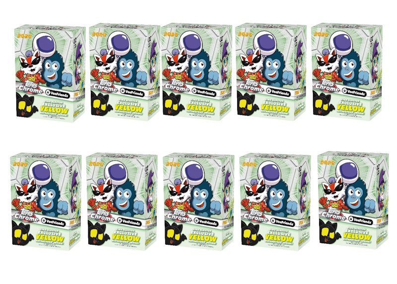 2026 Topps Chrome VeeFriends Value Box 10x Lot