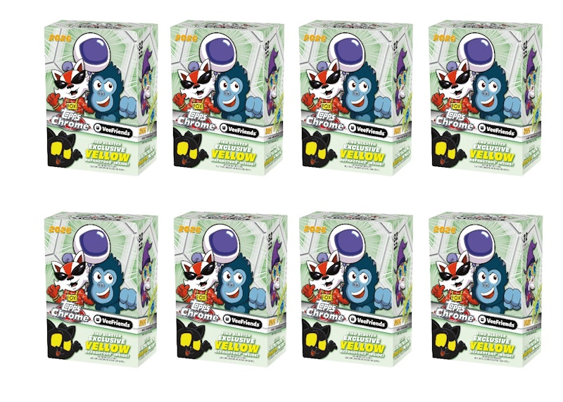 2026 Topps Chrome VeeFriends Value Box 8x Lot