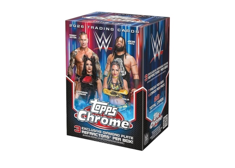 2026 Topps Chrome WWE Value Box