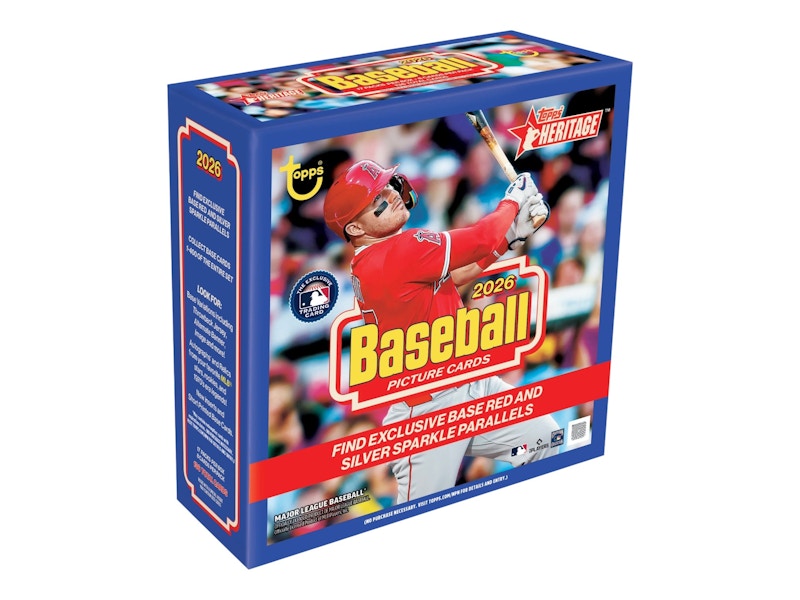 2026 Topps Heritage Baseball Mega Box