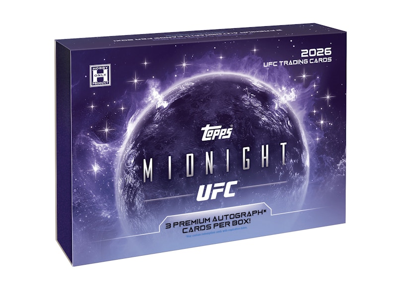 2026 Topps Midnight UFC Hobby Box