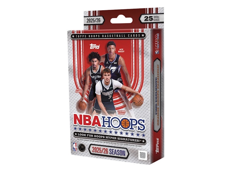 2026 Topps NBA Hoops Basketball Hanger Box