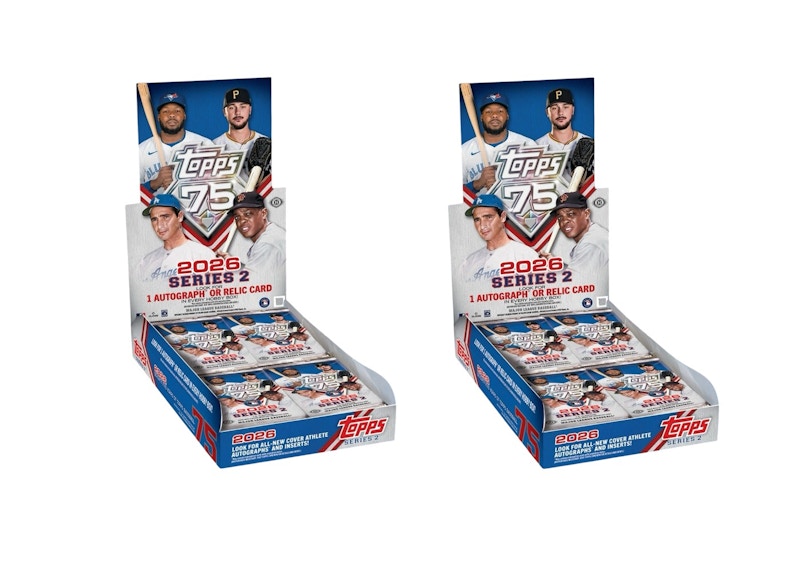 2026 Topps Series 2 Baseball Hobby Box 2x Lot