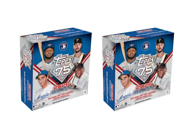 2026 Topps Series 2 Baseball Mega Box 2x Lot