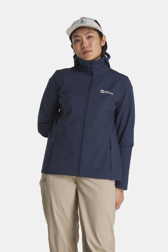 Jack Wolfskin Bornberg Softshell Jas Blauw